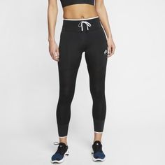 Женские слегка укороченные тайтсы для бега Nike Air
