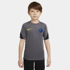 Игровая футболка с коротким рукавом для школьников Inter Milan Strike Nike