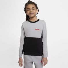 Свитшот с длинным рукавом для мальчиков школьного возраста Nike Air