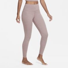 Женские слегка укороченные леггинсы с высокой посадкой и карманом Nike Yoga Luxe