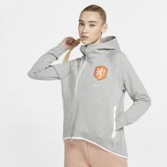 Женский футбольный кейп Netherlands Tech Fleece Nike