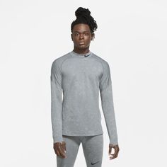 Мужская футболка с длинным рукавом для тренинга Nike Pro Warm Utility