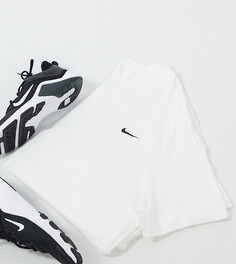 Белая футболка с логотипом-галочкой Nike Training Plus-Белый