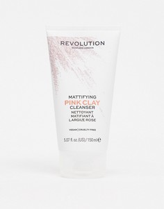 Очищающий и матирующий крем с розовой глиной Revolution Skincare-Бесцветный