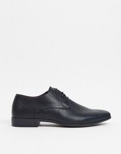 Черные туфли-дерби Burton Menswear-Черный