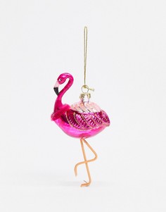 Новогоднее украшение в виде фламинго Sunnylife-Розовый