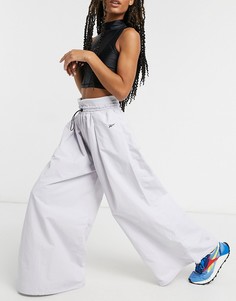 Белые джогеры с широкими штанинами Reebok Training-Белый