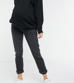 Черные джинсы в винтажном стиле New Look Maternity-Черный цвет