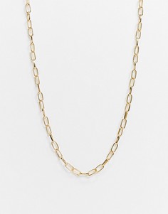 Ожерелье с T-образной застежкой SVNX-Золотистый 7X