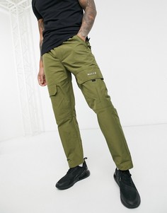 Спортивные брюки оливкового цвета Nicce Quatro-Зеленый цвет