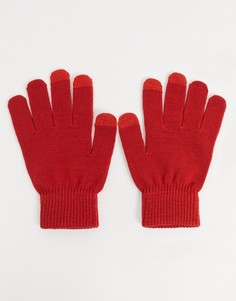 Красные перчатки для сенсорных экранов SVNX-Красный