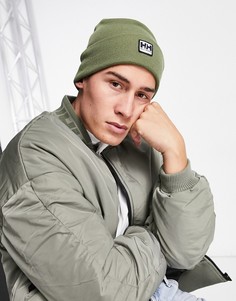 Зеленая шапка-бини Helly Hansen Ubran Cuff-Зеленый