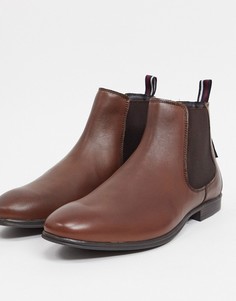 Ботинки челси из коричневой кожи Ben Sherman-Коричневый цвет