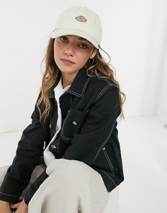 Кепка из 6 клиньев кремового цвета с логотипом Dickies-Белый