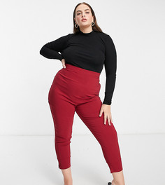 Боди черного цвета с длинными рукавами ASOS DESIGN Curve-Черный