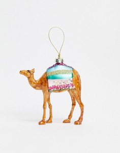 Новогоднее украшение в виде верблюда Sunnylife-Золотой