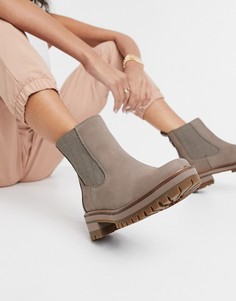 Светло-коричневые ботинки челси Timberland Courmayeur Valley-Коричневый