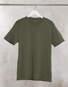 Зеленая футболка AllSaints Brace-Зеленый