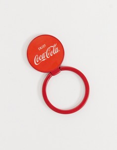 Кольцо-подставка для телефона Typo X Coca Cola-Красный