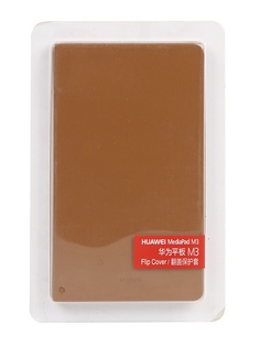 Чехол для Huawei MediaPad M3 Flip Cover Brown