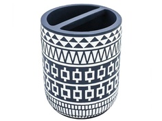 Стакан для зубных щеток Bath Plus Etno W-RE0837AA-TBH