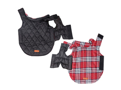 Куртка для собак ZDK Petsy Шотландка S petwinshot1
