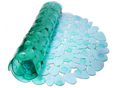 Коврик Bath Plus Галька 67x36cm Turquoise