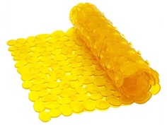 Коврик Bath Plus Камешки 70x36cm Yellow