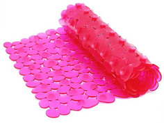 Коврик Bath Plus Камешки 70x36cm Pink
