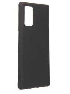 Чехол Brosco для Samsung Galaxy Note 20 Black Matte SS-N20-COLOURFUL-BLACK