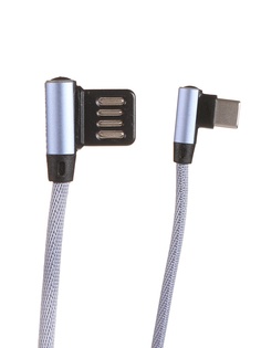 Аксессуар Maverick Textile & Metall C5 USB - USB Type-C 1.2m Grey ПSELAEP1828