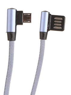 Аксессуар Maverick Textile & Metall C5 USB - micro USB 1.2m Grey ПSELAEP1827