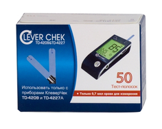 Тест-полоски Clever Chek 50шт для TD-4227
