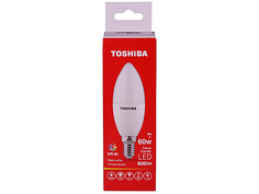 Лампочка Toshiba C39 Candle 8W CRI 80 ND 3000K E14 00501315919A