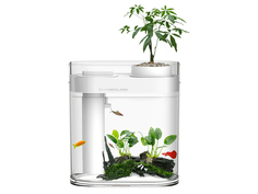 Аквариум Xiaomi Descriptive Geometry Amphibious Fish Tank White HF-JHYGQC001