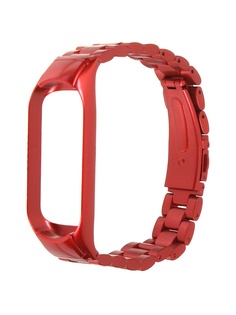 Aксессуар Ремешок Bruno для Xiaomi Mi Band 5 Metallico Red 5211 Br.Uno