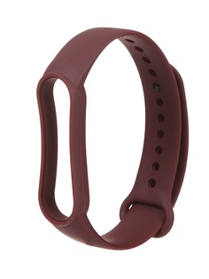 Aксессуар Ремешок Bruno для Xiaomi Mi Band 5 Silicone Eggplant 5316 Br.Uno