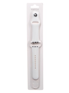 Аксессуар Ремешок Bruno для APPLE Watch 38/40mm Silicone S/M White 1008 Br.Uno