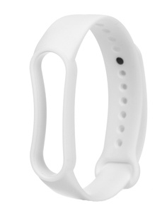 Aксессуар Ремешок Bruno для Xiaomi Mi Band 5 Silicone White 5314 Br.Uno