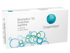 Контактные линзы CooperVision Biomedics 55 Evolution UV (6 линз / 8.6 / -5)