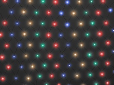 Гирлянда Vegas Сеть 144 разноцветных светодиода 1.2x1.5m 55109