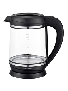 Чайник Starwind SKG2023 1.7L Black-Silver