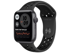 Умные часы APPLE Watch Nike Series 6 44mm Space Grey Aluminium Case with Anthracite/Black Nike Sport Band MG173RU/A