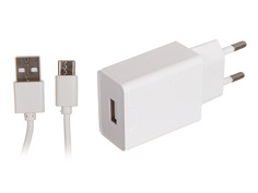 Зарядное устройство Maimi T7 1xUSB 2400mAh 5V + Cable USB Type-C White