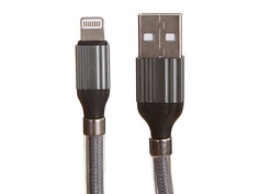 Аксессуар Ldnio LS491 USB - Lightning 2.4A 1m Gray LD_B4464