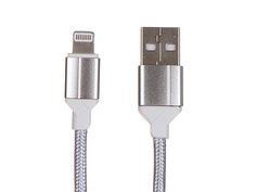 Аксессуар Ldnio LS392 USB - Lightning 2.4A 2m Silver LD_B4451