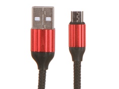 Аксессуар Ldnio LS431 USB - Micro USB 2.4A 1m Red LD_B4632