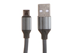 Аксессуар Ldnio LS441 USB - Micro USB 2.4A 1m Gray LD_B4485