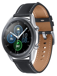 Умные часы Samsung Galaxy Watch 3 45mm Silver SM-R840NZSACIS Выгодный набор + серт. 200Р!!!