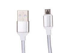 Аксессуар Ldnio LS391 USB - Micro USB 2.4A 1m Silver LD_B4444